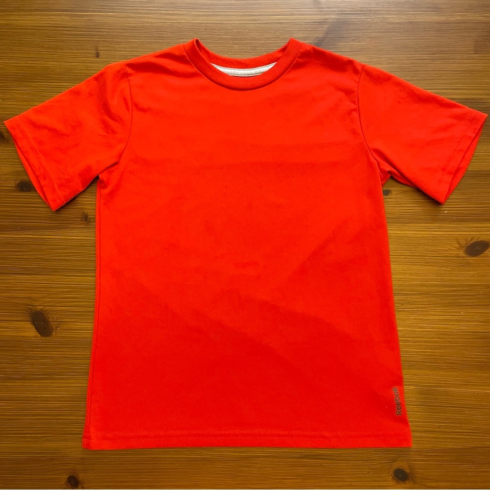 4/$13 Boys Red Reebok Shirt - Small